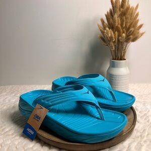 HOKA ONE Men’s ORA RECOVERY FLIP FLOP BLUE SZ 11